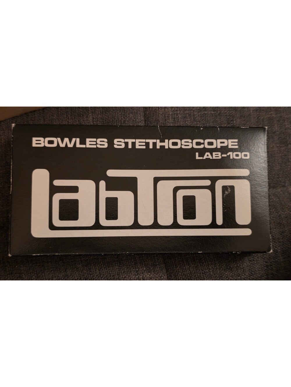 Vintage Labtron Bowles Stethoscope LAB-100 Classic Medical Instrument New in Box
